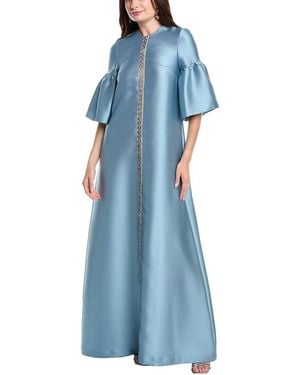 Reem Acra Kaftan - Blue