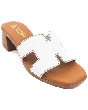 Menina Step Sorrento Sandal - White