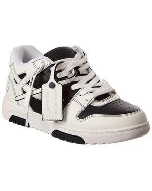 Off-White c/o Virgil Abloh Out Of Office Leather Trainer - White