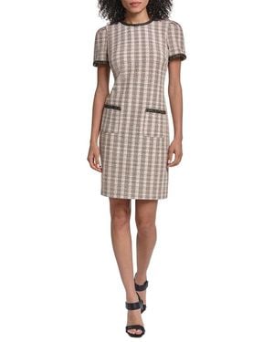 KARL LAGERFELD Knit Dress - Natural