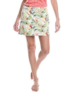 Tommy Bahama Aubrey Floral Fancy Skort - Green