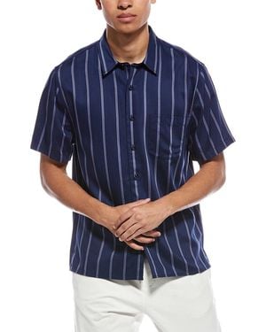 Vince Pacifica Stripe Shirt - Blue