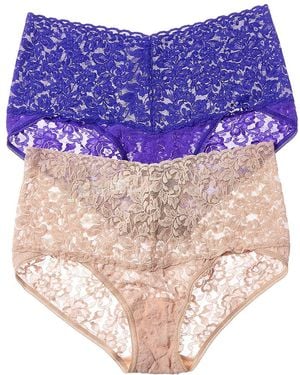 Hanky Panky 2pk Retro V-kini - Purple