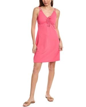 Tommy Bahama Island Cays V-Neck Mini Dress - Pink