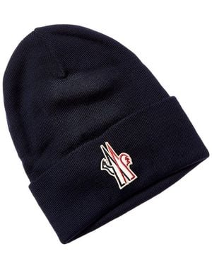 Moncler Wool Beanie - Blue