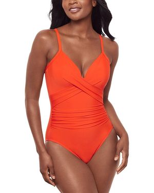 Miraclesuit Rock Solid Captivate One Piece - Red