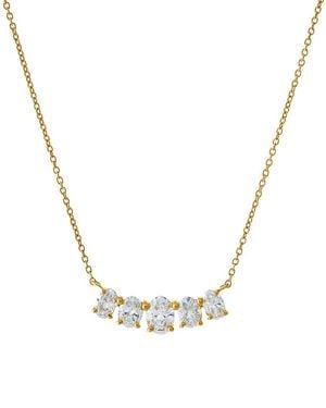 By Adina Eden 14K 0.79 Ct. Tw. Lab-Grown Diamond Necklace - Metallic