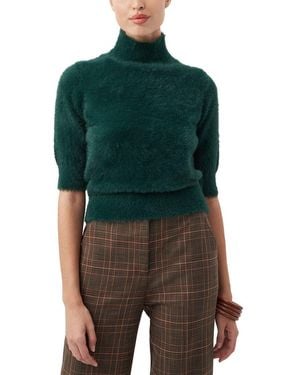 Trina Turk Mali Fuzzy Jumper - Green