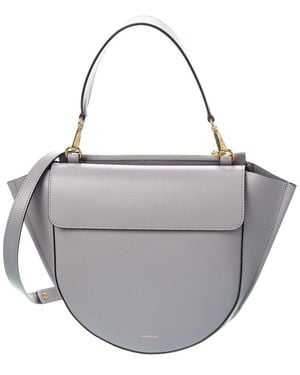 Wandler Leather Top Handle Bag - Grey