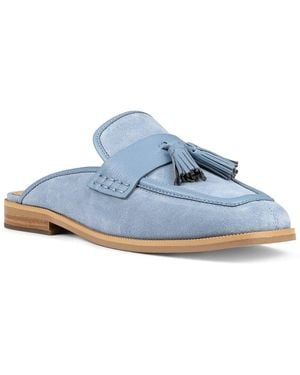 Donald J Pliner Bryant Suede Mule - Blue