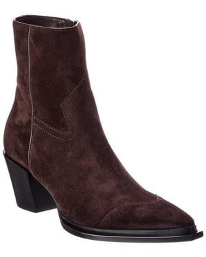 Jimmy Choo Cece Ab 60 Suede Bootie - Brown