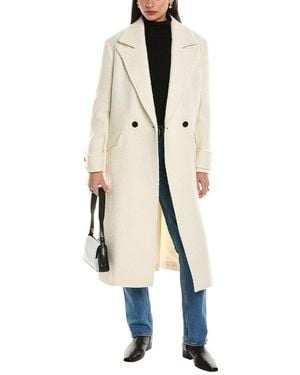 AllSaints Mabel Winnie Wool-Blend Coat - Natural