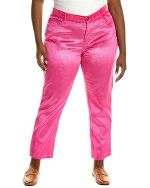 Marina Rinaldi Rauler Corduroy Trouser - Pink