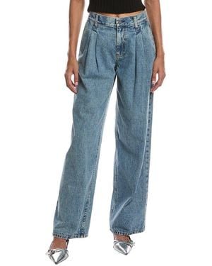 Helmut Lang Double Pleated Jean - Blue