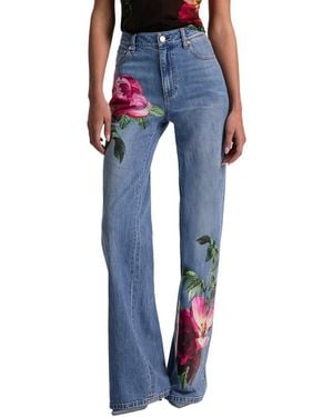 Alice + Olivia Chic Jean - Blue