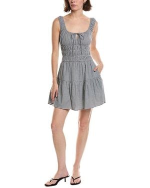Nia Salt Mini Dress - Grey