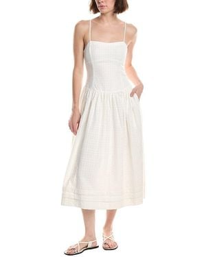 Rag & Bone Pricilla Midi Dress - White