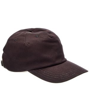 McQueen Embroidered Baseball Cap - Brown