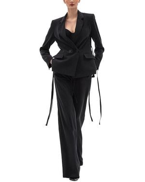 BGL 2Pc Jacket & Pant Set - Black