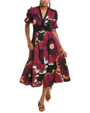 Diane von Furstenberg Erica Dress - Red