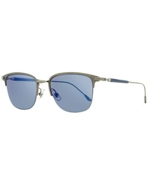 Longines Lg0022 53Mm Sunglasses - Blue