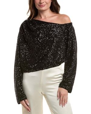 Diane von Furstenberg Bell-Sleeve Jumper - Black