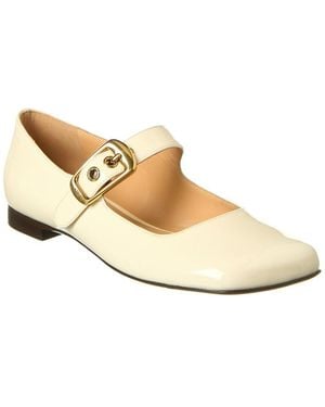 Chloé Polly Patent Ballerina Flat - White
