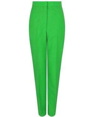 McQueen Wool & Mohair Trouser - Green