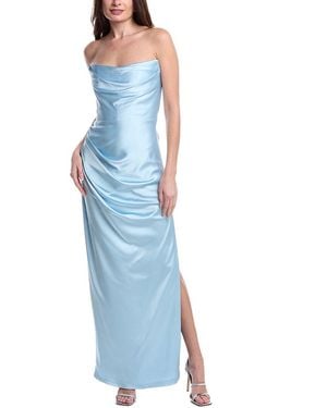 GIGII'S Doutzen Slim Fit Dress - Blue