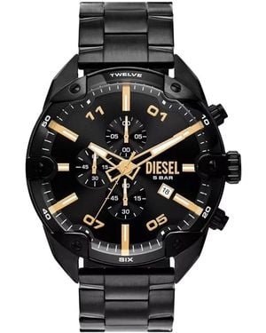 DIESEL Spiked Watch - Black