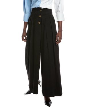 Gracia Wide Leg Pant - Black