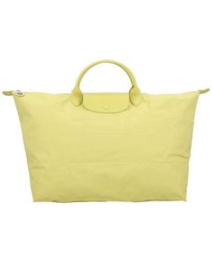 Longchamp Le Pliage One Large Travel Bag - Yellow