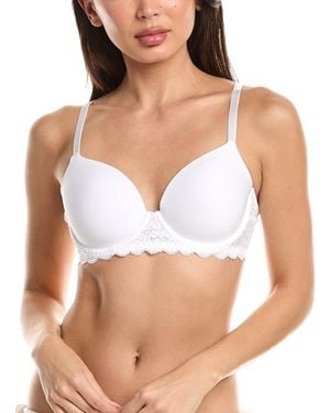 Hanro Luxury Moments Lace T-Shirt Bra - White