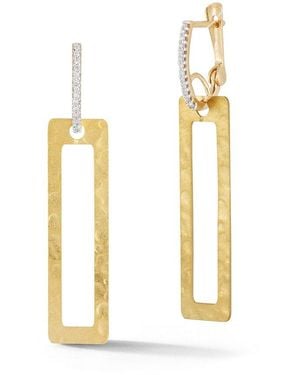 Reiss 14K 0.16 Ct. Tw. Diamond Earrings - Metallic