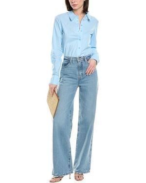 STAUD Twiggy Bodysuit - Blue