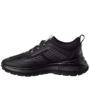 Tod's Allacciata Running No_Code Sneaker in Black for Men | Lyst
