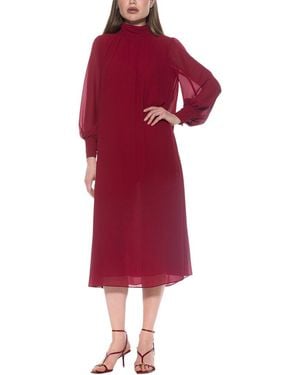 Alexia Admor Kehlani Shift Dress - Red