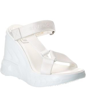 Givenchy Strap Wedge Sandal - White