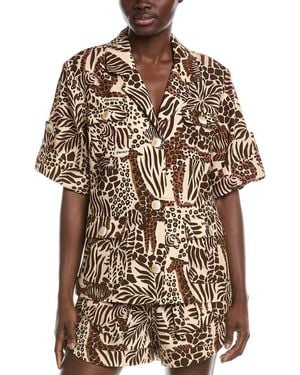 FARM Rio Safari Sand Shirt - Brown