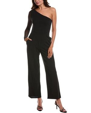 Bebe One-Sleeve Jumpsuit - Black