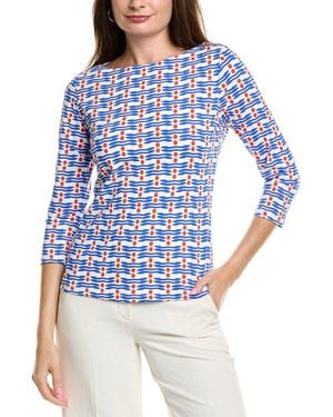 J.McLaughlin Wavesong Catalina Cloth Top - Blue