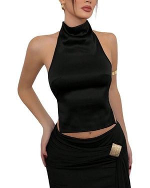 BELLA DESERT Top - Black