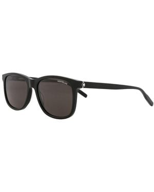 Montblanc Mb0013S 56Mm Sunglasses - Brown