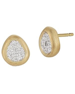 Reiss 14k 0.17 Ct. Tw. Diamond Stud Earrings - Metallic