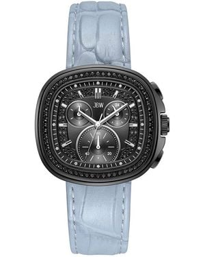 JBW Coast Leather Watch, Circa 2020s - Gray