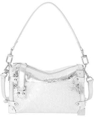Tiffany & Fred Paris Leather Crossbody - White