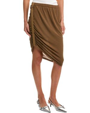 Helmut Lang Mini Skirt - Brown