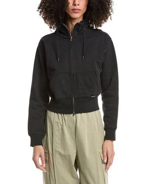 3.1 Phillip Lim Don'T Sweat It Terry Zip-Up Jacket - Black