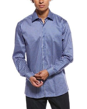 Tahari Modern Fit Dress Shirt - Blue