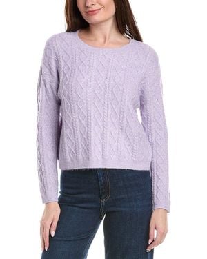 Cece Cable Stitch Jumper - Red